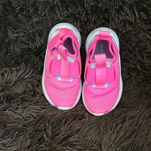Skechers Pink Velcro Sneakers for Kids